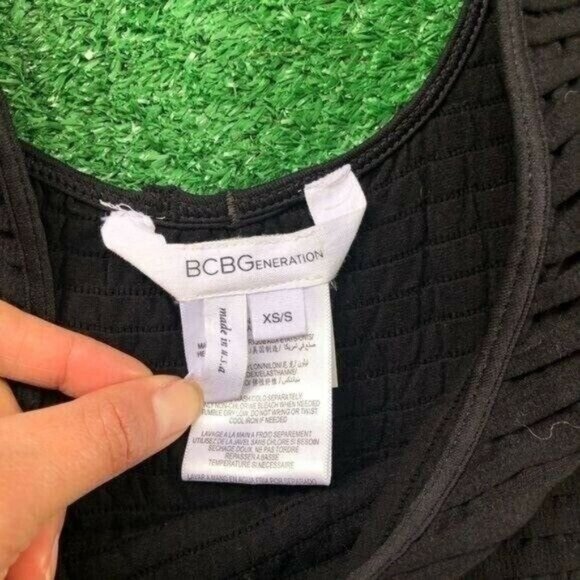 BCBGeneration Black Long Sleeve Bodycon Dress - Picture 5 of 7